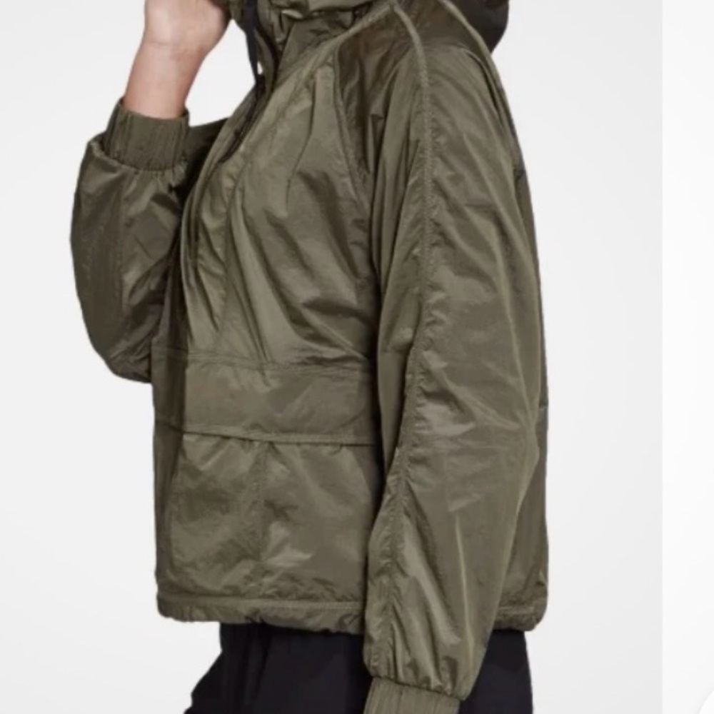 Adidas Windy.RDY Legacy Green Hooded Windbreaker - Picture 2 of 11